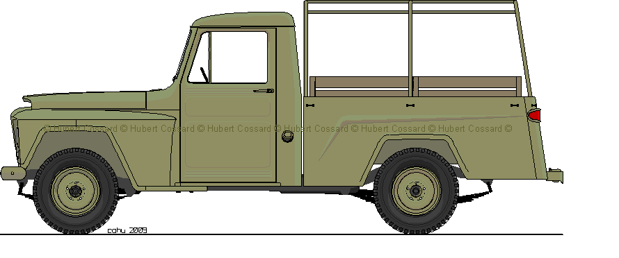Willys Pick up Militar 4X4